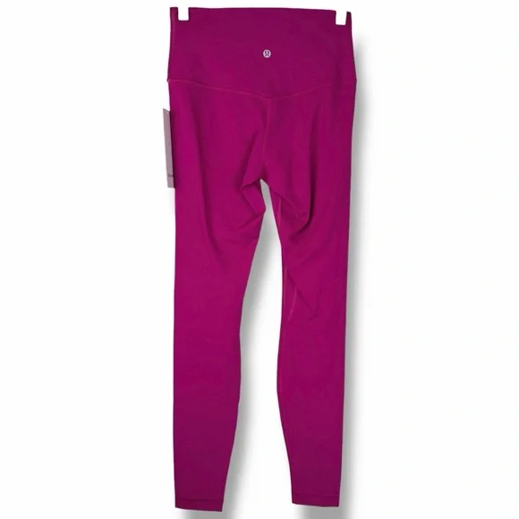 lululemon Align High Rise HR 28” Tight Leggings Magenta Purple MGPR size 6 NWT - Picture 5 of 8